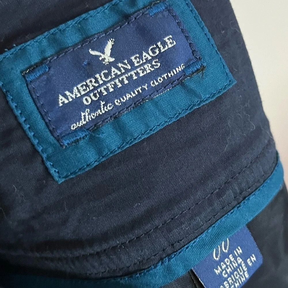 American Eagle Outfitters • NWT Dark Blue Navy New School Pleated Mini Skirt